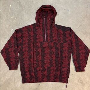 Adidas x IVY PARK Burgundy Recycled Polyester Jacket